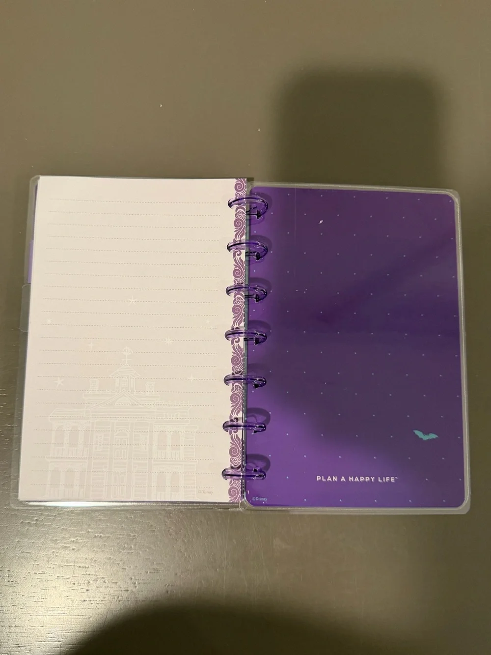 Happy Planner Haunted Mansion Mini Notebook